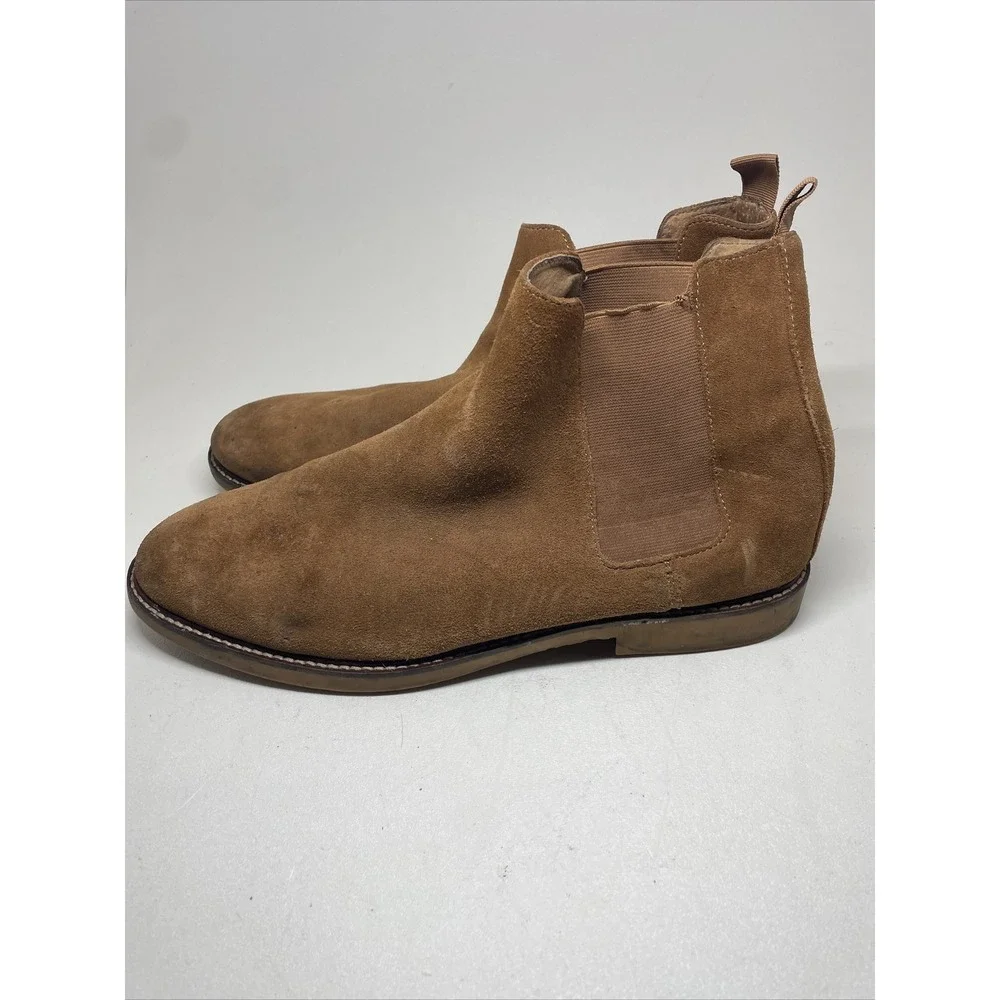 Steve Madden Men's Slip‎ On Ankle Boots Brown Size 13M